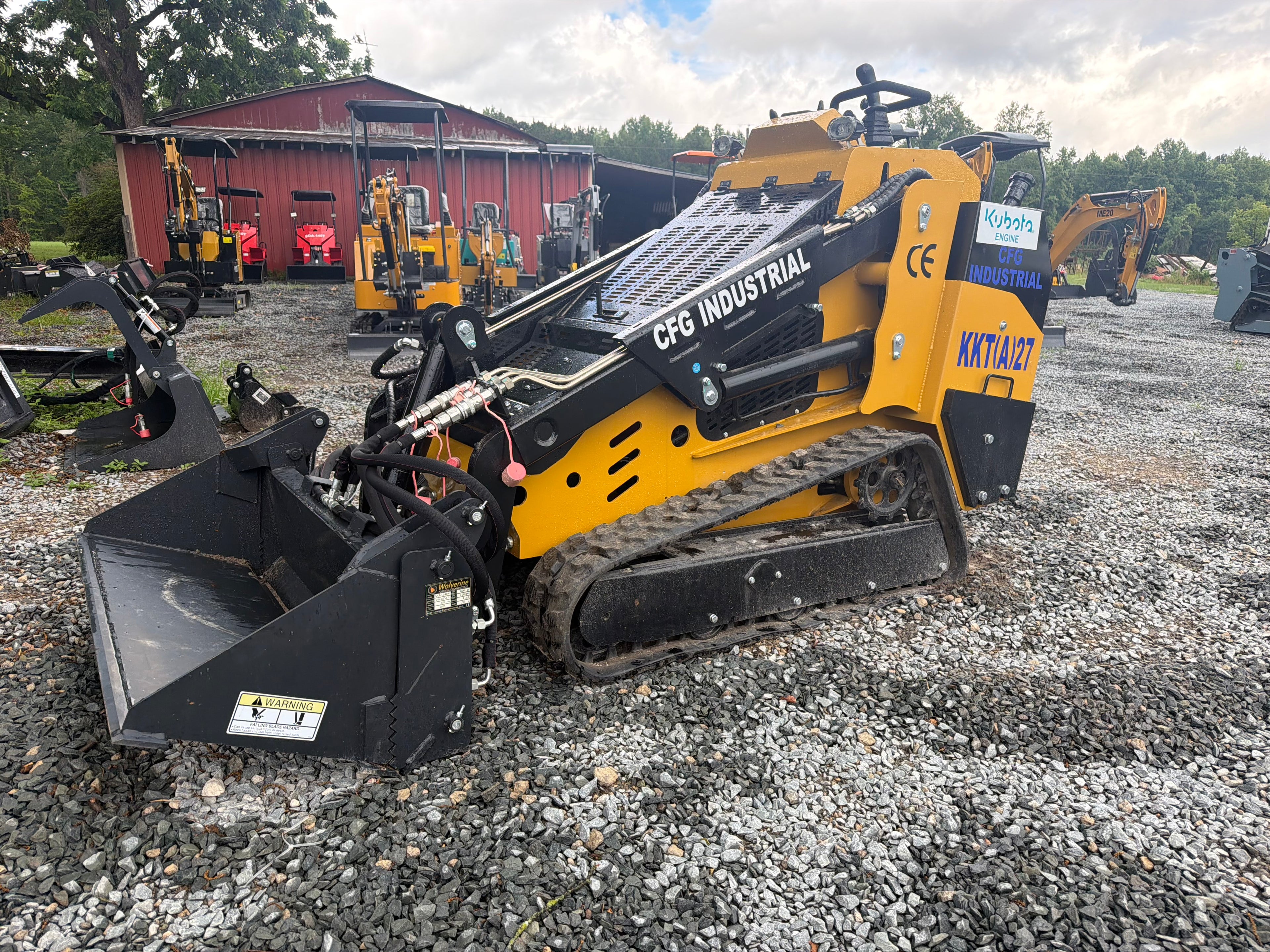 Compact Mini Skid Steers