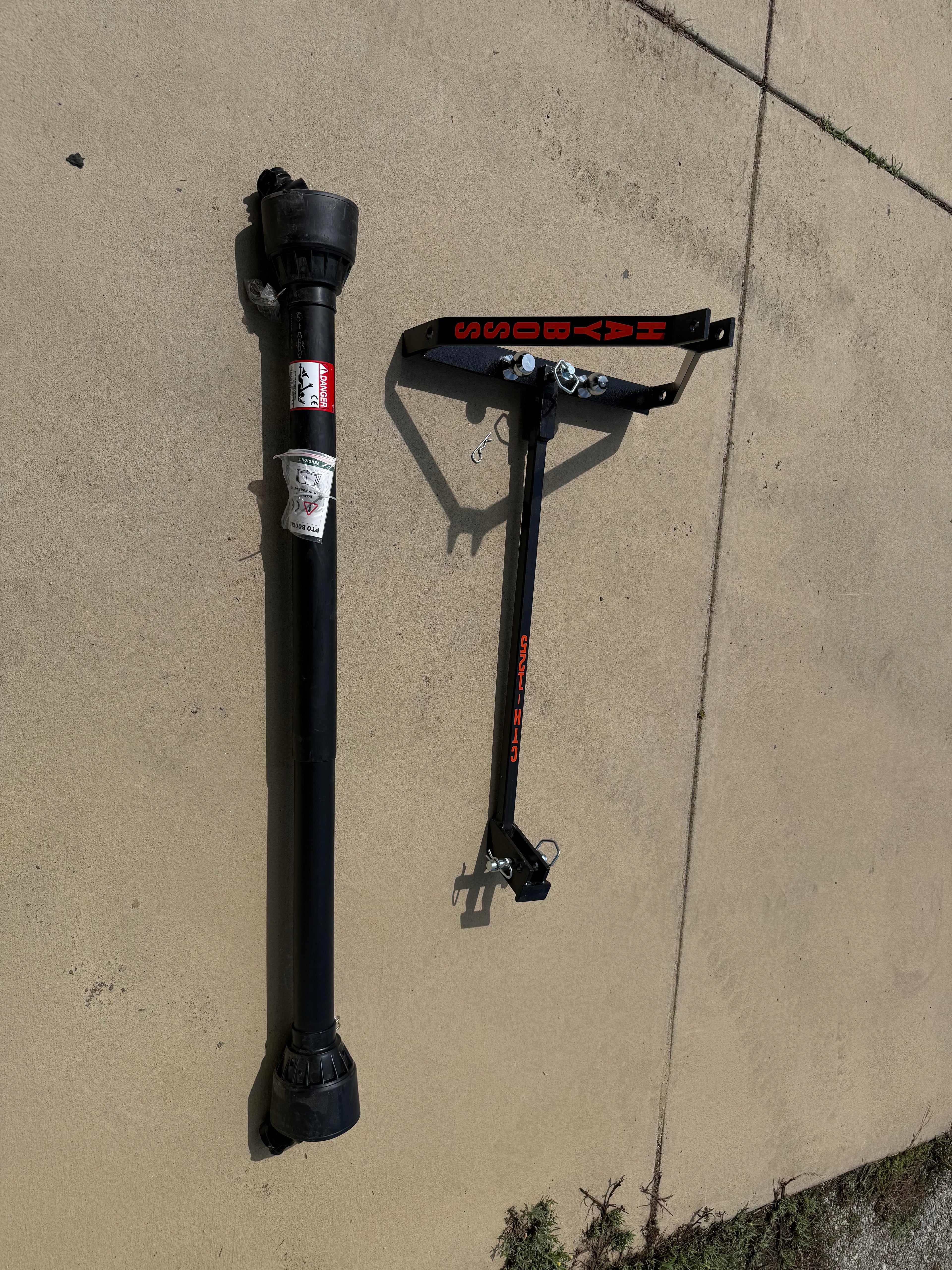 Mini Baler Tow Hitch Kit