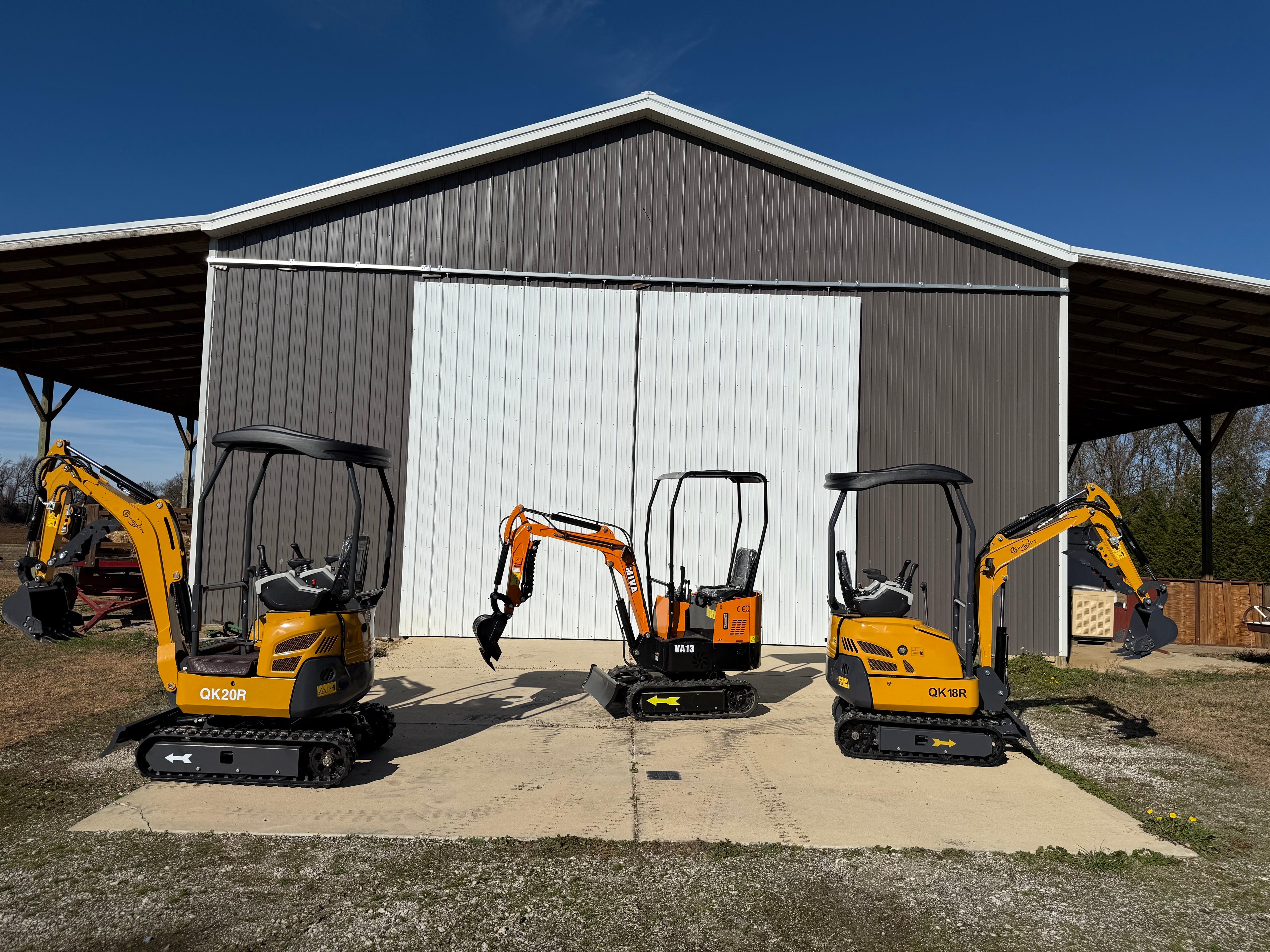 Compact Mini Excavators