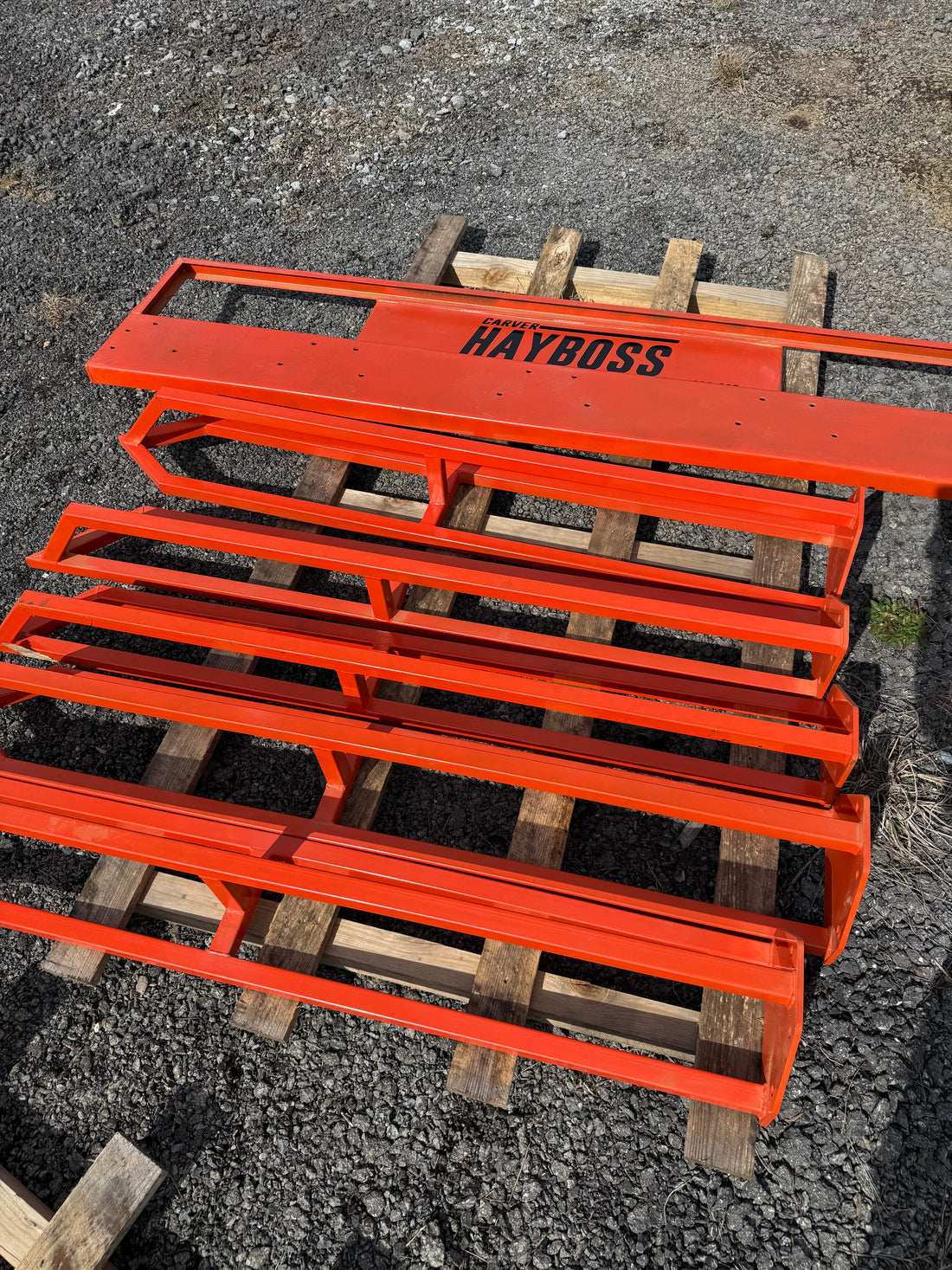 HayBoss Mini Round Bale Accumulator