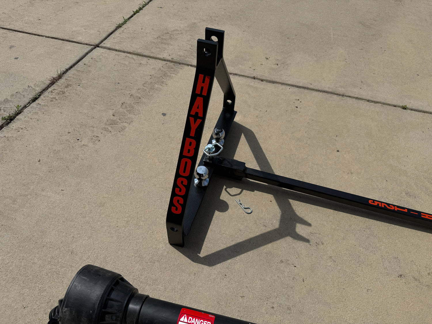 Mini Baler Tow Hitch Kit