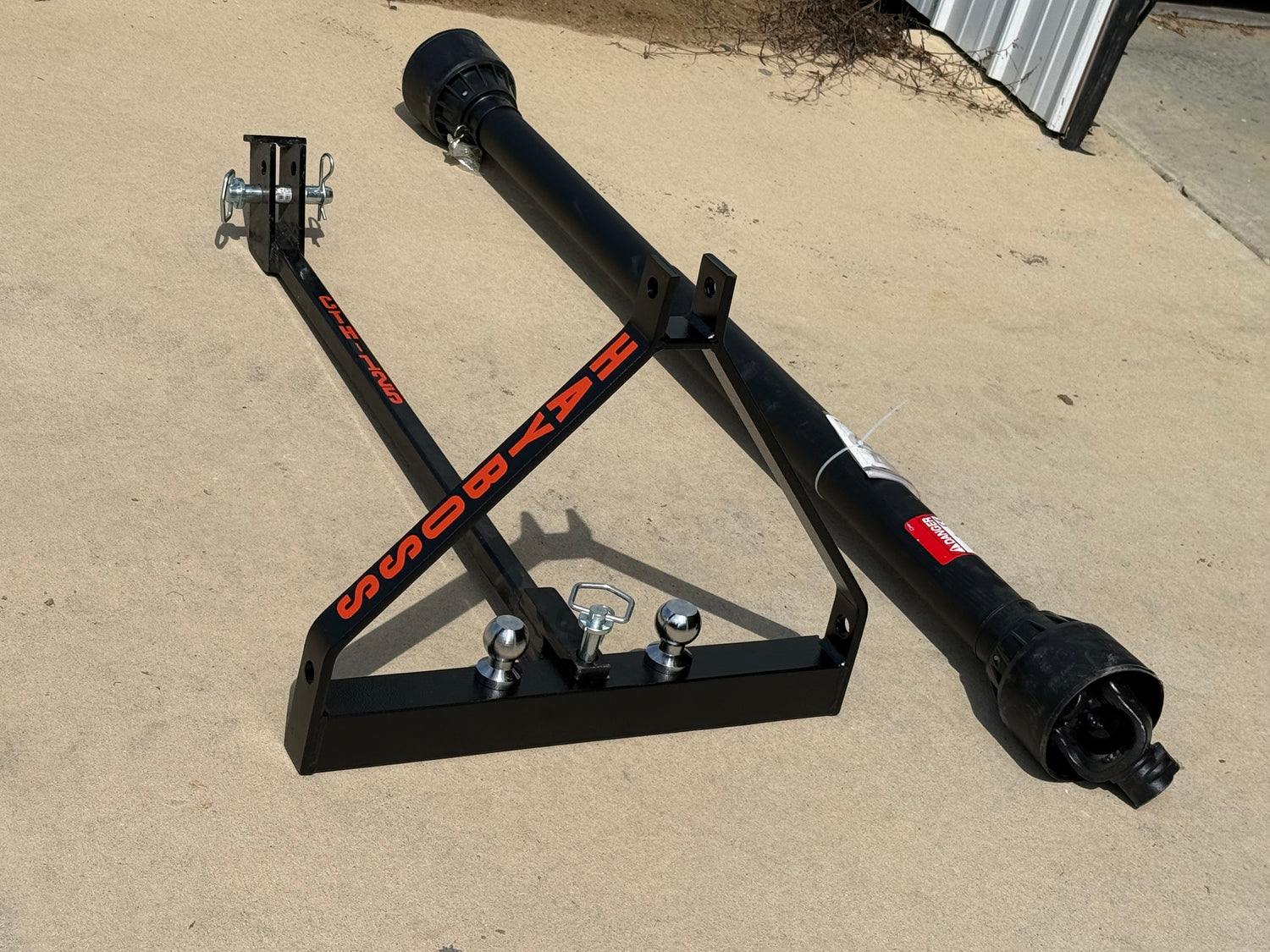 Mini Baler Tow Hitch Kit