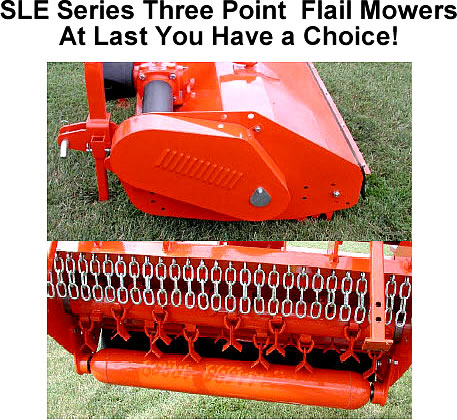 SLE Phoenix Flail Mower | Carver Equipment | Sicma Corporation Italy, PTO Shaft Mowers