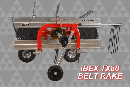 IBEX TX80 Belt Rake - PTO Shaft