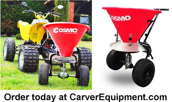 Cosmo Push-Pull Spreader Attached - PTO Shaft Spreader